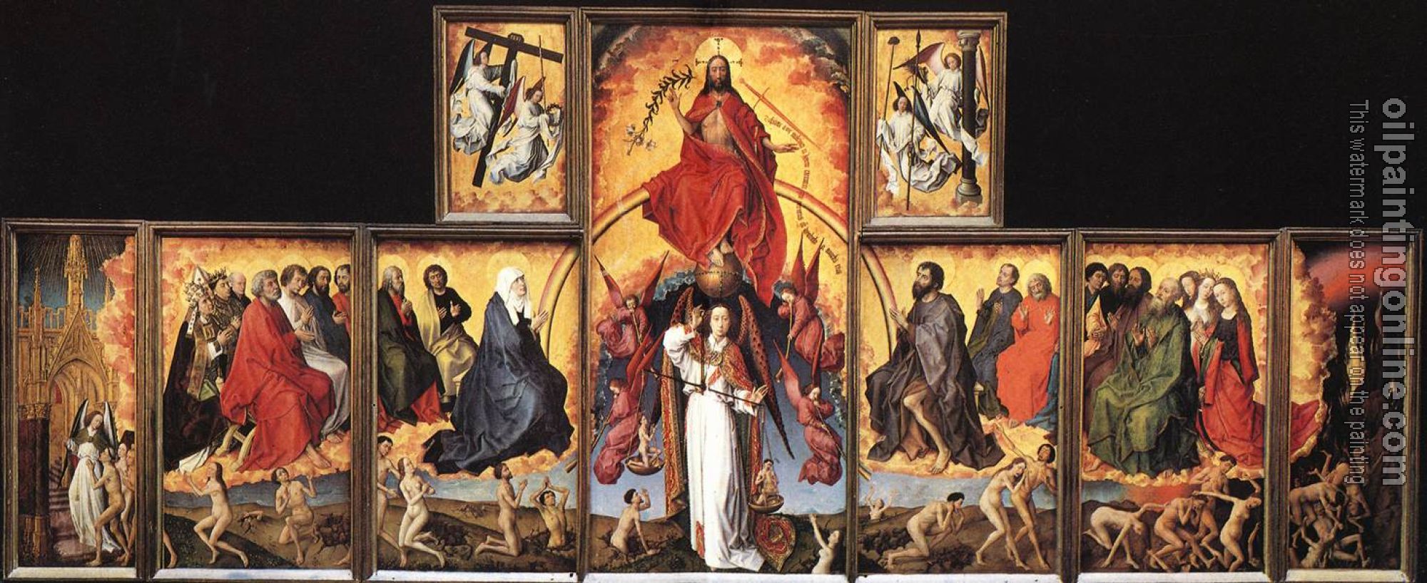 Weyden, Rogier van der - The Last Judgment